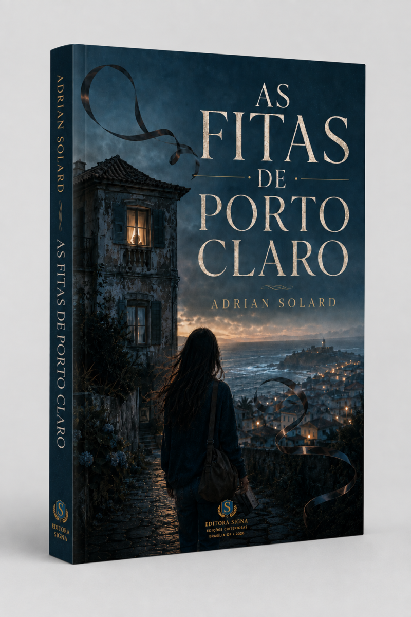 As fitas de Porto Claro - Capa 3D As fitas de Porto Claro