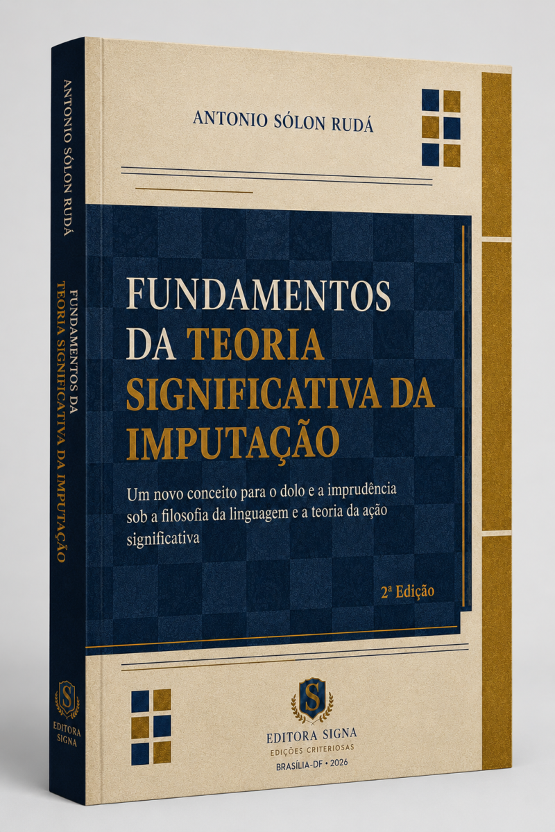 Fundamentos da Teoria - Capa 3D Fundamentos da Teoria Significativa da Imputação
