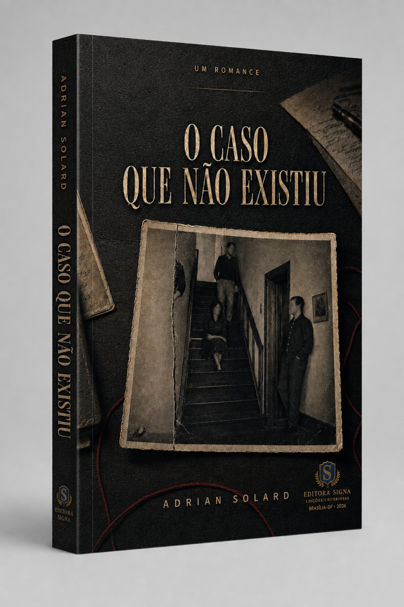 O caso que não existiu - Capa 3D O caso que não existiu