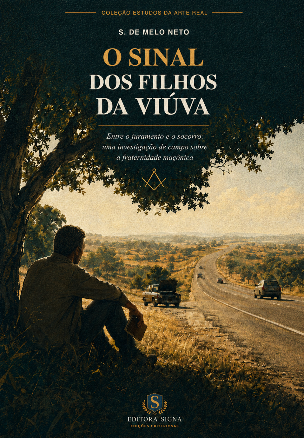 O sinal dos Filhos da Viúva - Capa O Sinal dos Filhos da Viúva
